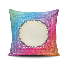 Aberto Design Cojín NKRLNT-382 Multicolor 43 x 43 cm